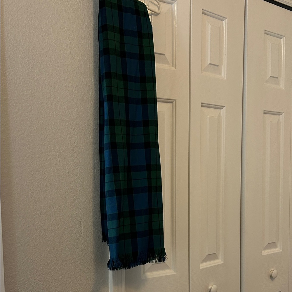 Blue and Green Plaid Sash (All Ireland)